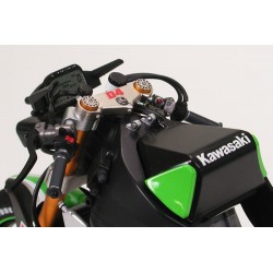 Kawasaki Ninja ZX-RR MotoGP 2006 Tamiya 1/12 – 14109, maquette hyper détaillée de moto gp