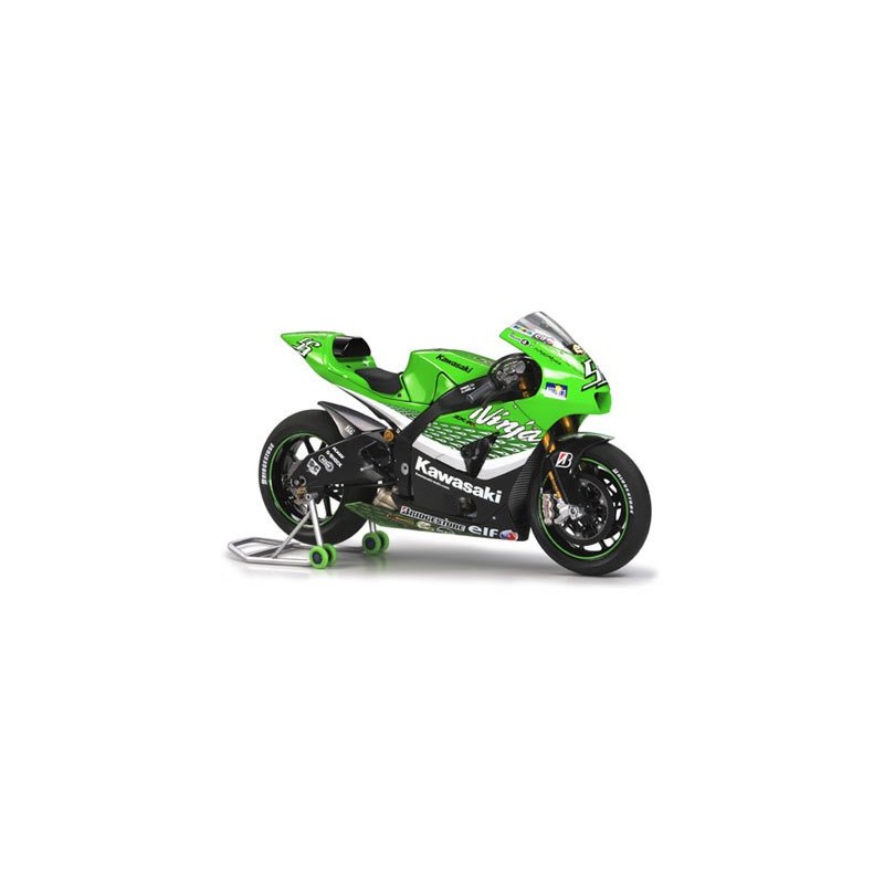 Kawasaki Ninja ZX-RR MotoGP 2006 Tamiya 1/12 – 14109, maquette hyper détaillée de moto gp