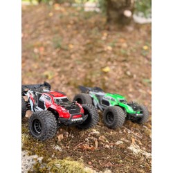 Vektor Mini Fury MT18 vert 4WD RTR 1/18, voiture radio commandée tout terrain pour débutant