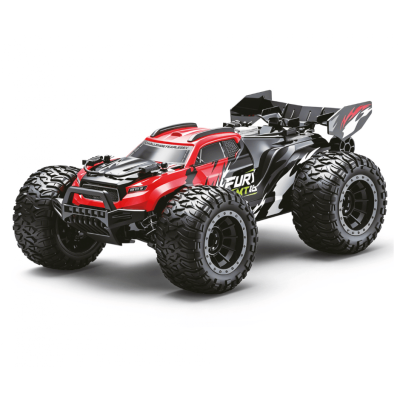 Vektor Mini Fury MT18 rouge 4WD RTR 1/18, voiture radio commandée tout terrain pour débutant