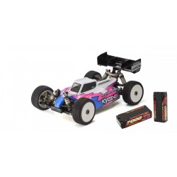 Kyosho Inferno MP11e 1:8 4WD RC EP Buggy Kit + 2 Batteries , voiture radio commandée de compétition