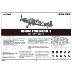 Boulton Paul Defiant F.1 1/48 – Maquette Trumpeter 02899 EAN 9580208028996