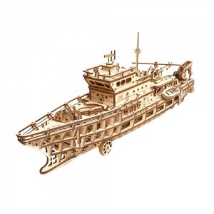 Puzzles 3d et maquette de bateau en bois | paiement sécurisé