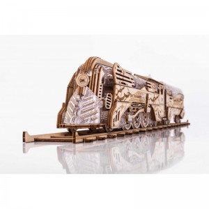 Lokomotive 3D-Puzzles, Holz | Sichere Zahlung