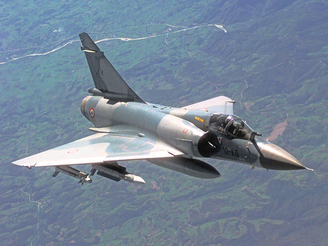 mirage 2000 en vol
